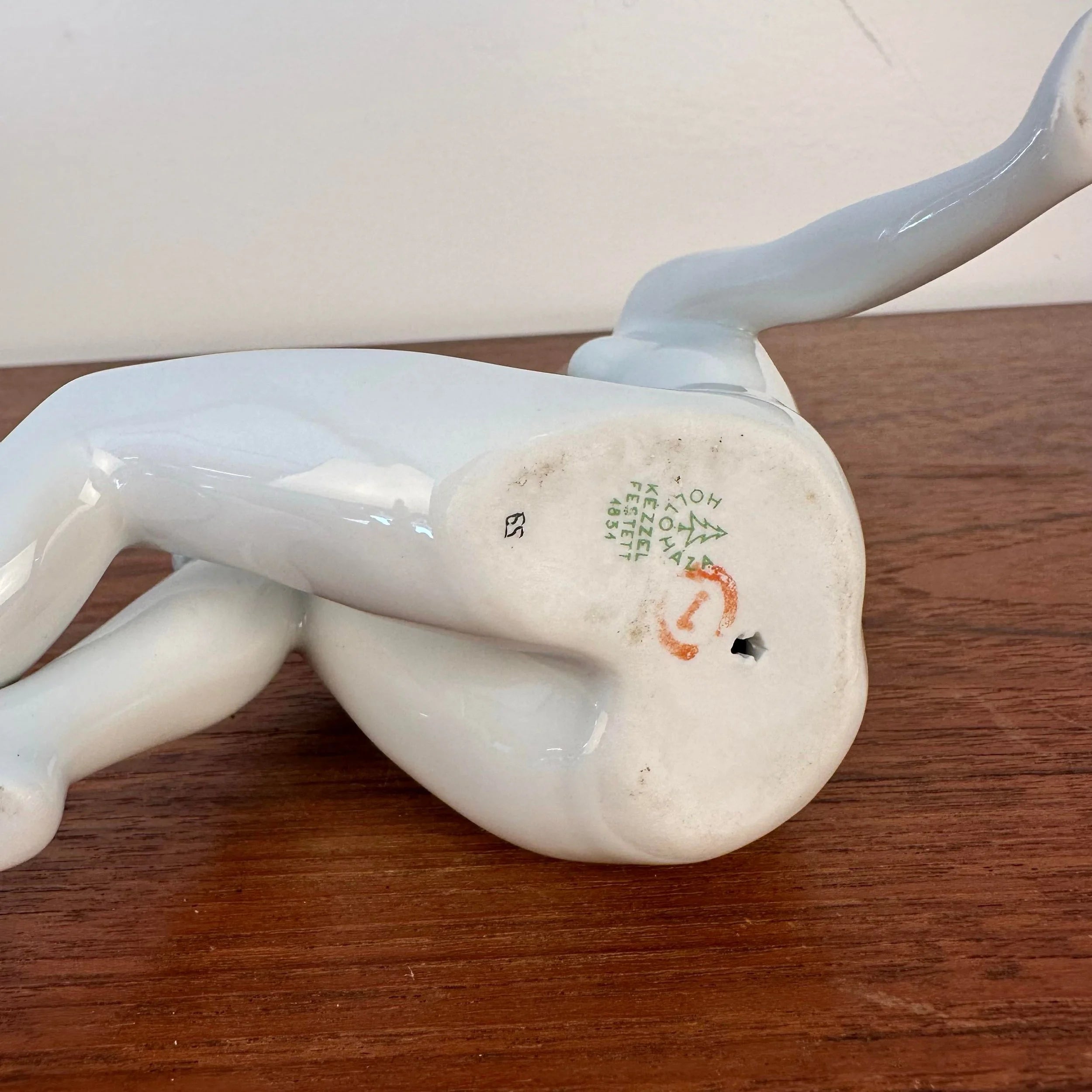 "Sunbathing" Hollobaza Woman Figurine