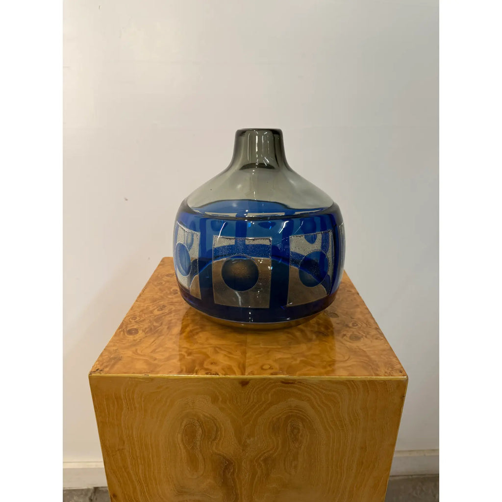 Sven Palmqvist, Ravenna Vase 2327 Signed Orrefors Sweden, C. 1950