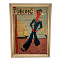 Svend Johansen Tuborg Brewery Sailor Ad Poster Danish Modern