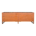 Svend Langkilde Mobler Teak Six Drawer Low Dresser Danish Modern