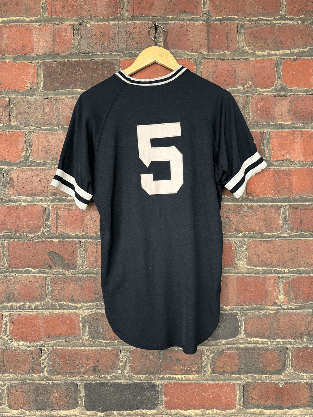 Vintage Black and Gray Softball Team Jersey Size Medium