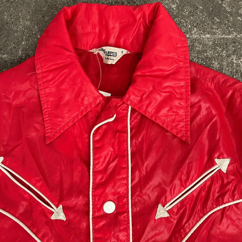Red Western Windbreaker Size S