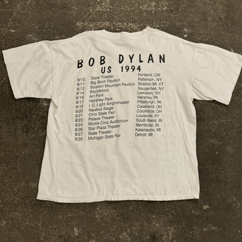 Bob Dylan 1994 Tour Tee Size XL