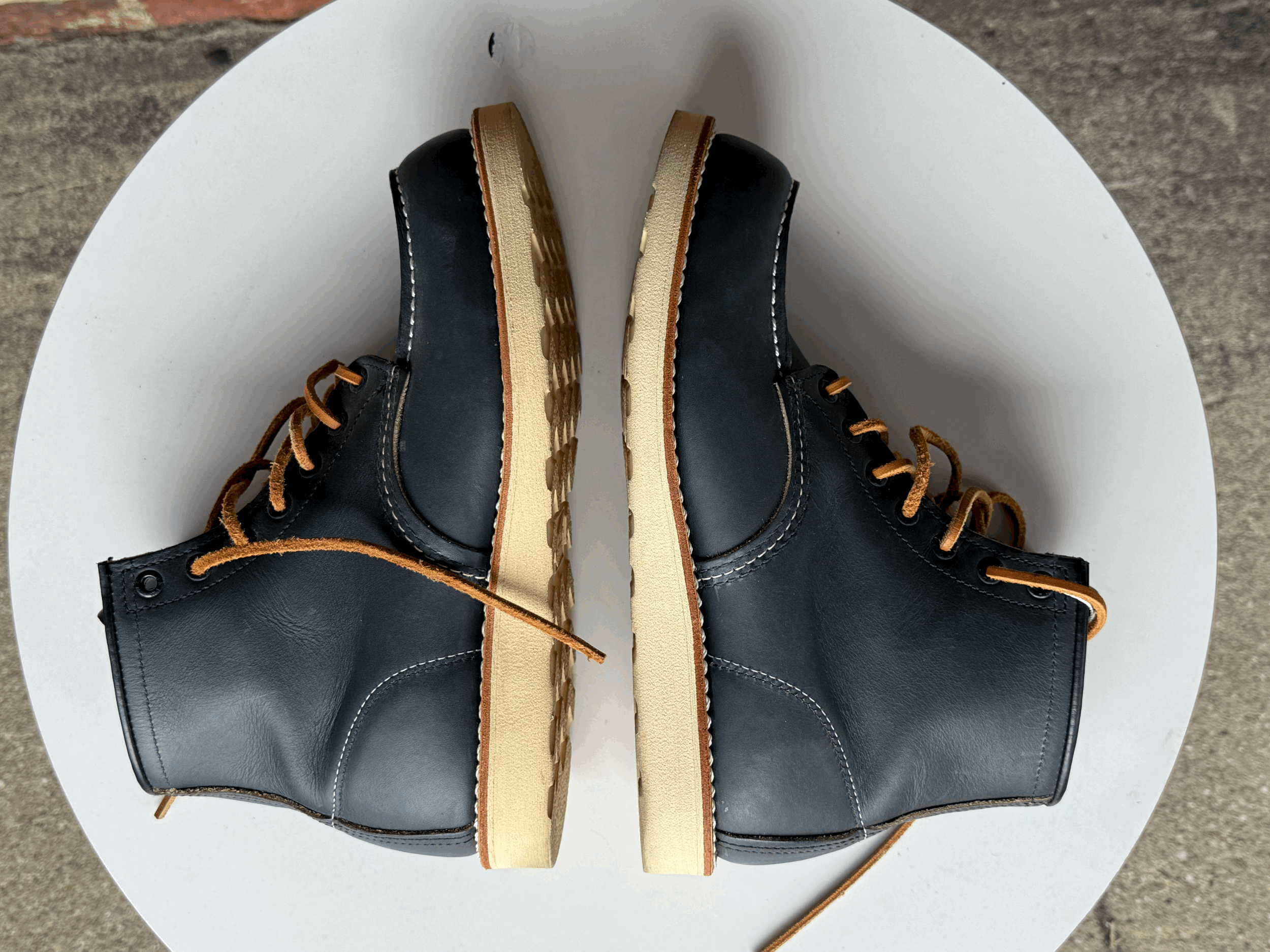 Red Wing 4516 Navy Boots size 8