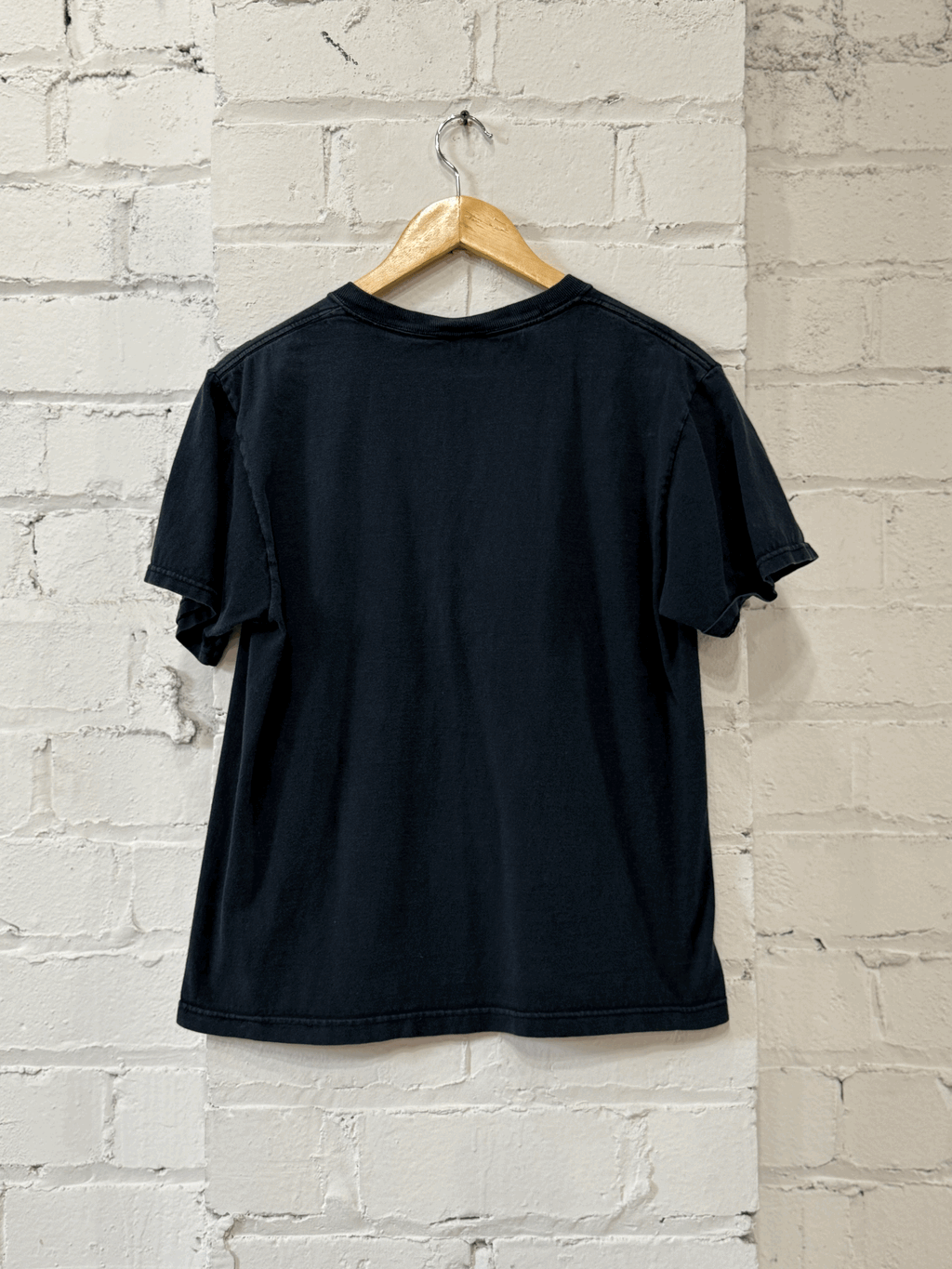 Heavy Cotton Faded Black Simpsons Tee - Size Medium - DNE 1294