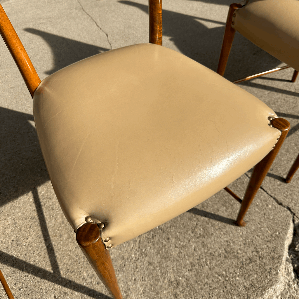 Set of 4 1940s Paulo Buffa Dining Chairs