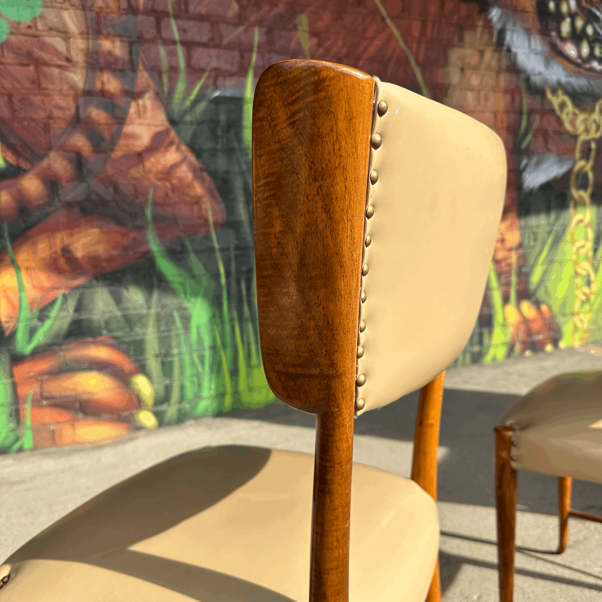 Set of 4 1940s Paulo Buffa Dining Chairs