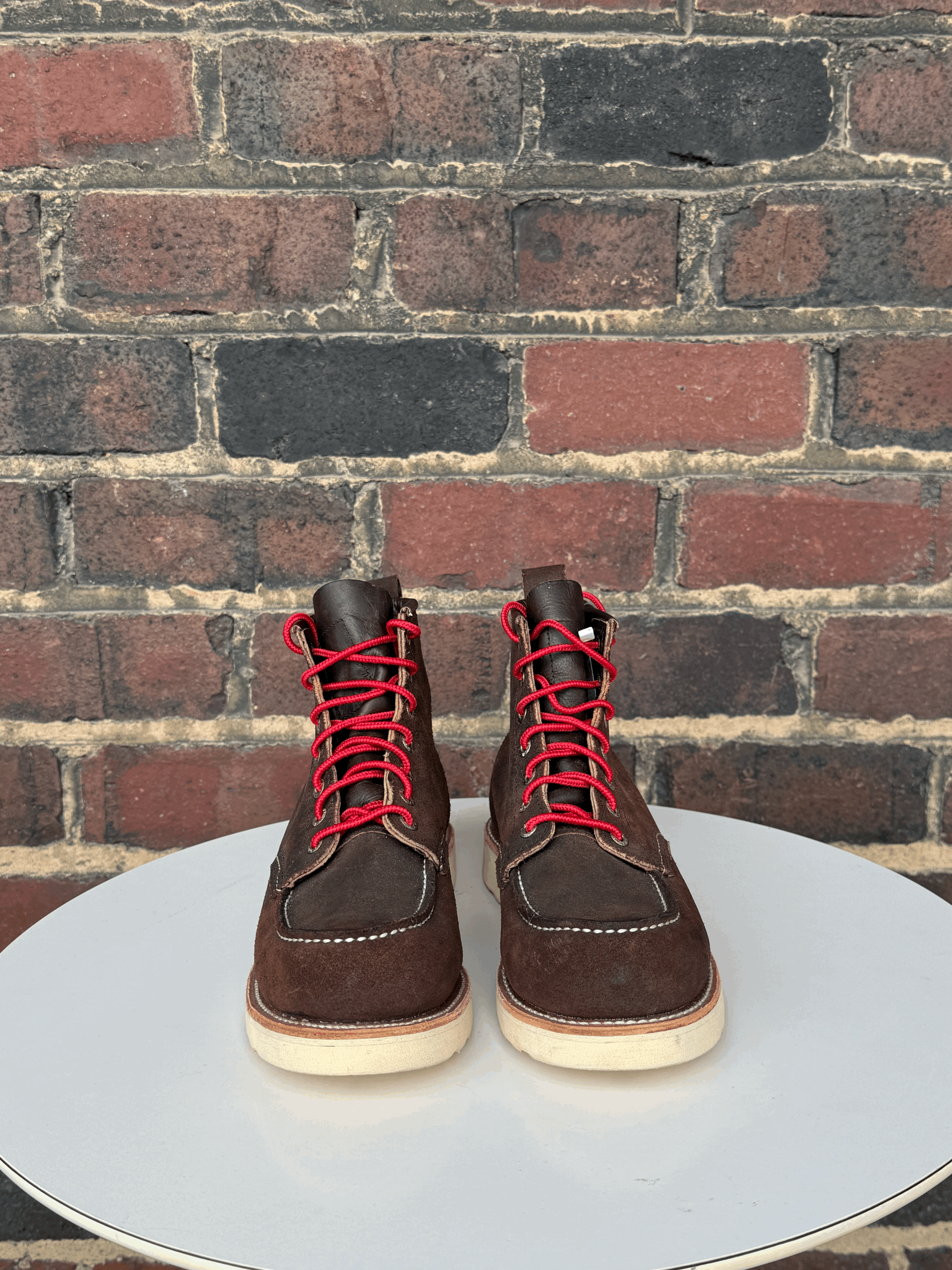 Brown Suede Red Wing x J Crew Boots 4578 Rare Size 8 1/2
