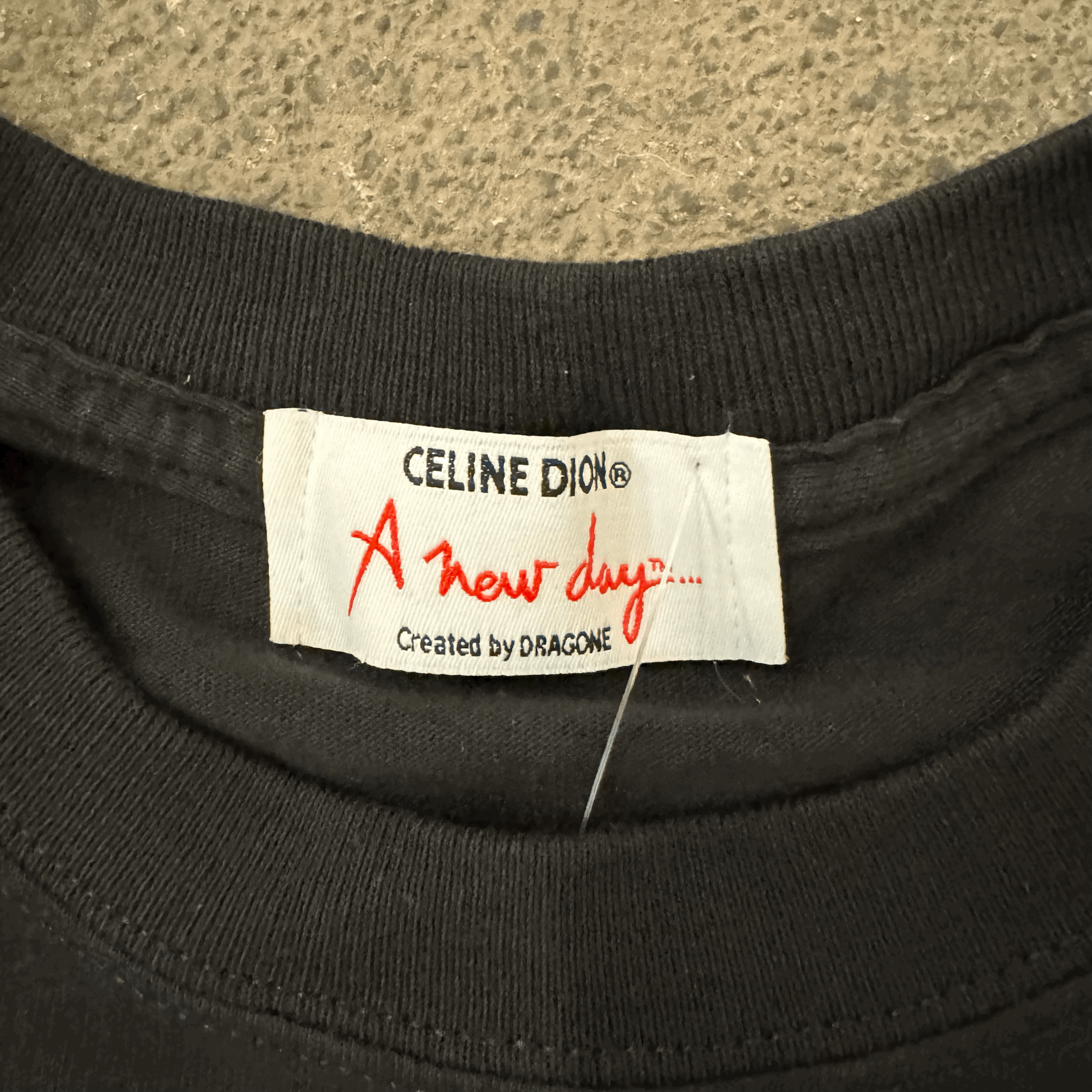 Celine Dion A New Day Tee Size L