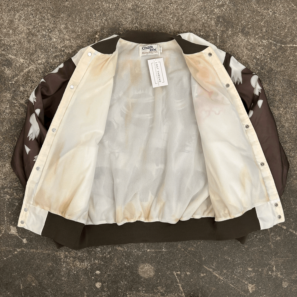Cleveland Browns Chalkline Bomber Jacket Size L