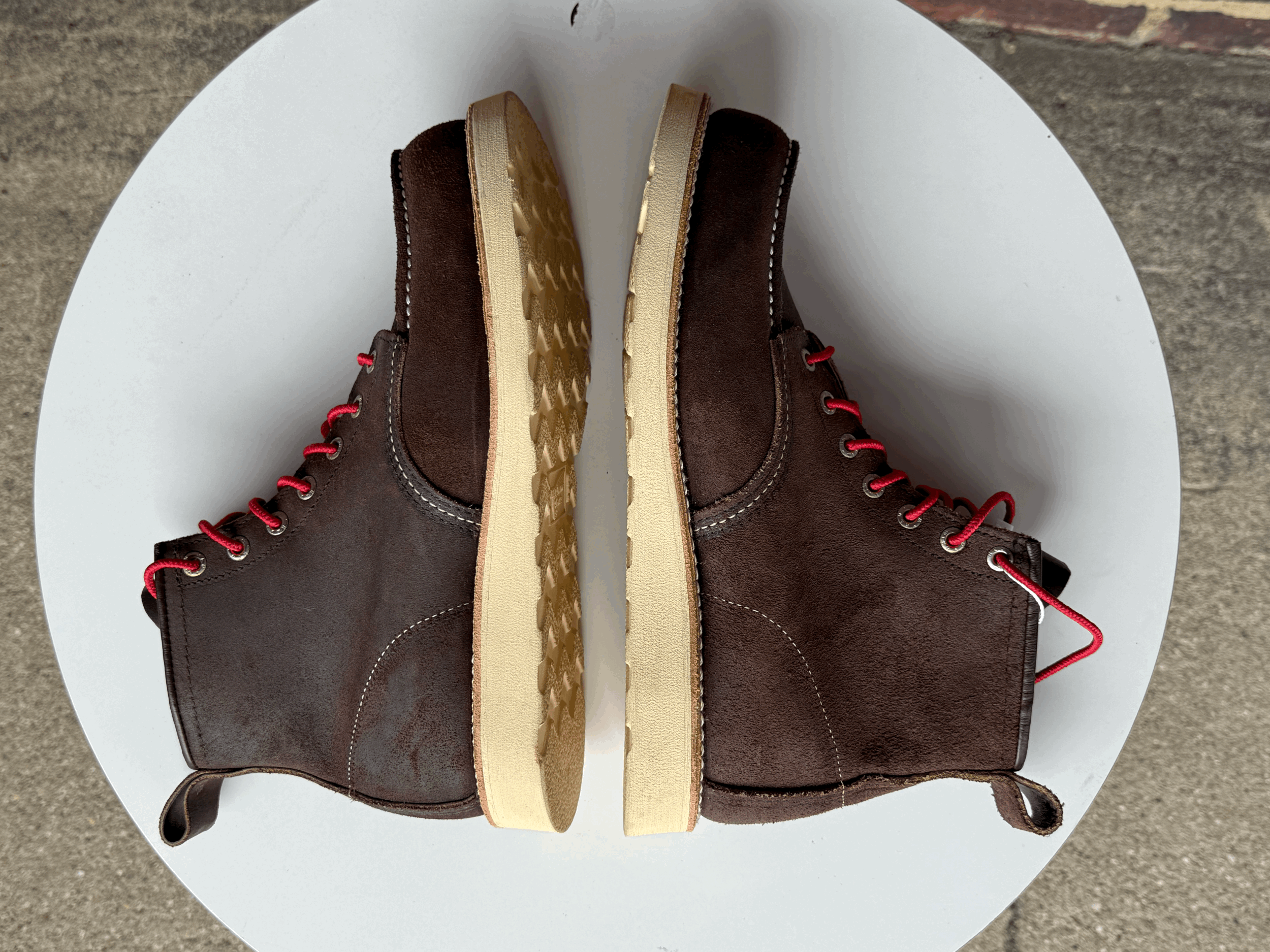 Brown Suede Red Wing x J Crew Boots 4578 Rare Size 8 1/2