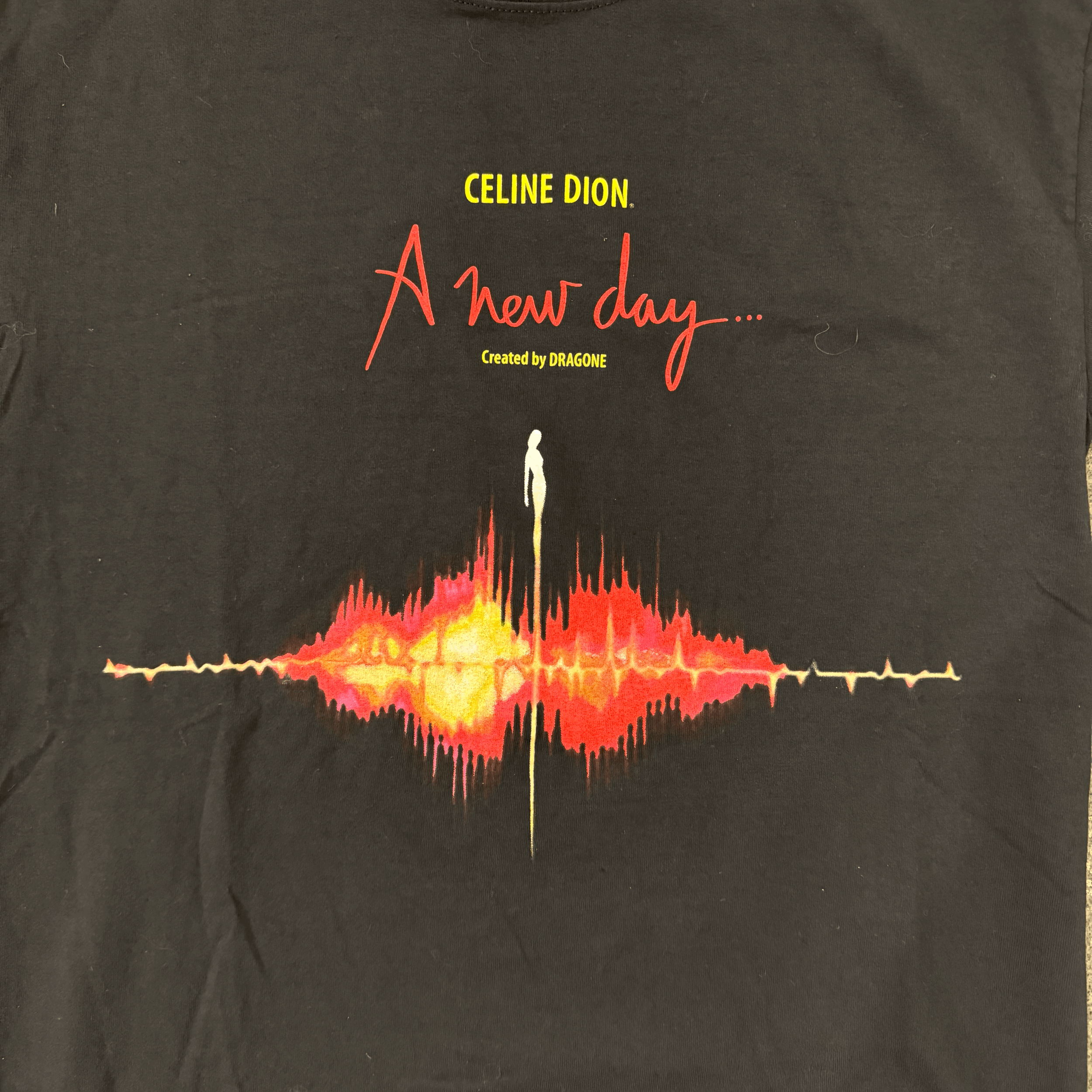 Celine Dion A New Day Tee Size L