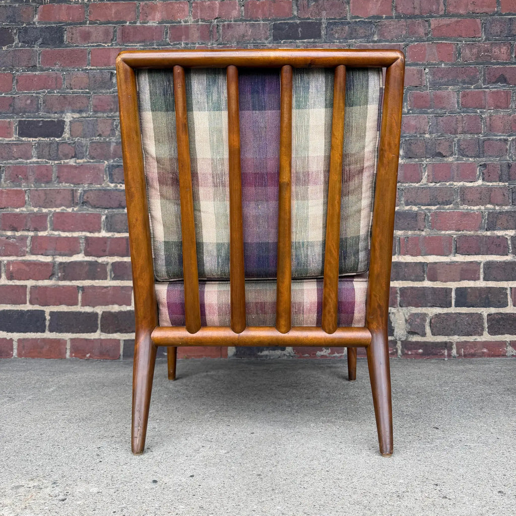t.h. Robsjohn-Gibbings for Widdicomb Chair and Ottoman
