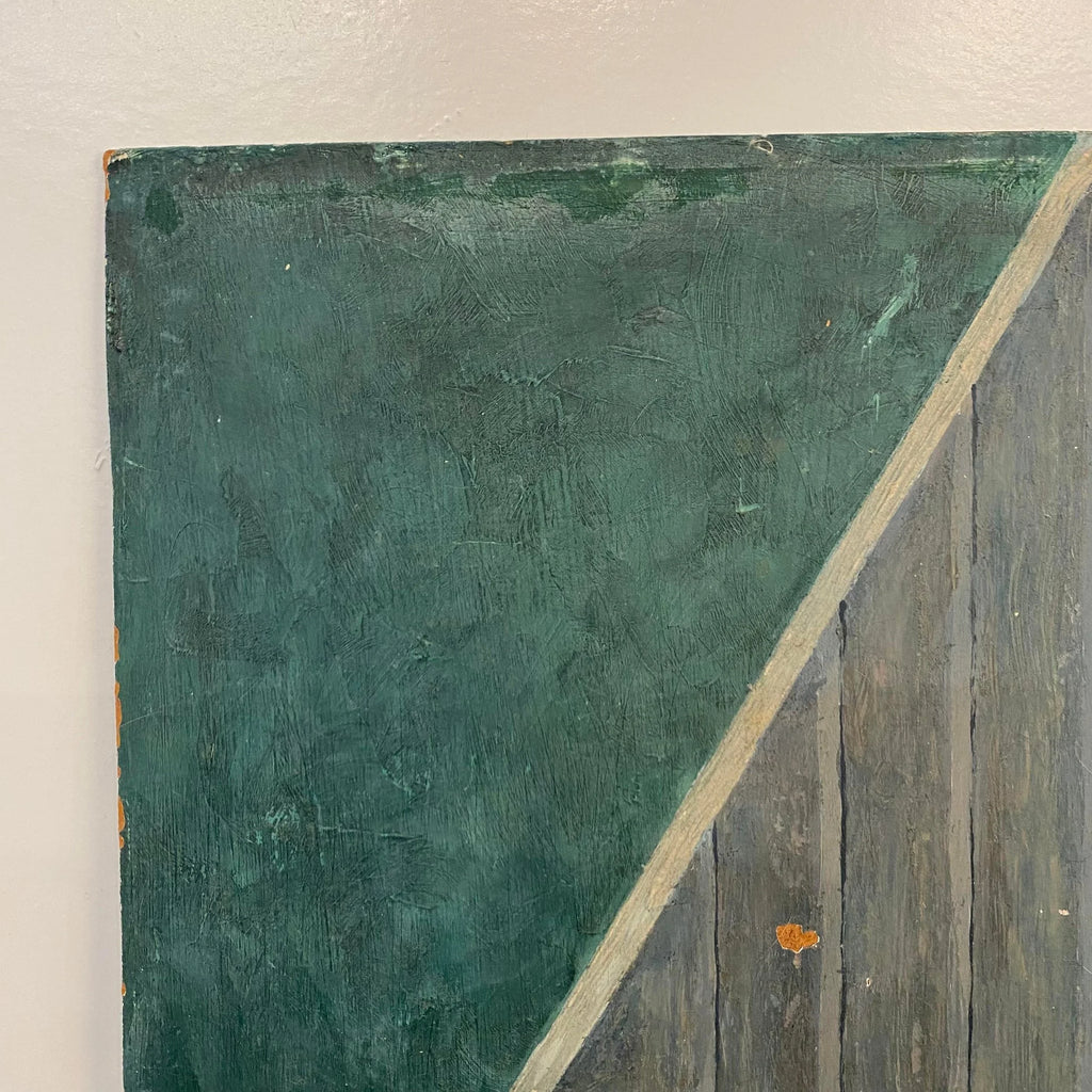 “The Barn” Painting on Panel by Kenneth Evett Kraushaar Gallery Ny