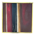 Thomas Blood 1971 Signed Painting Titled Earth and Fire Elegy
