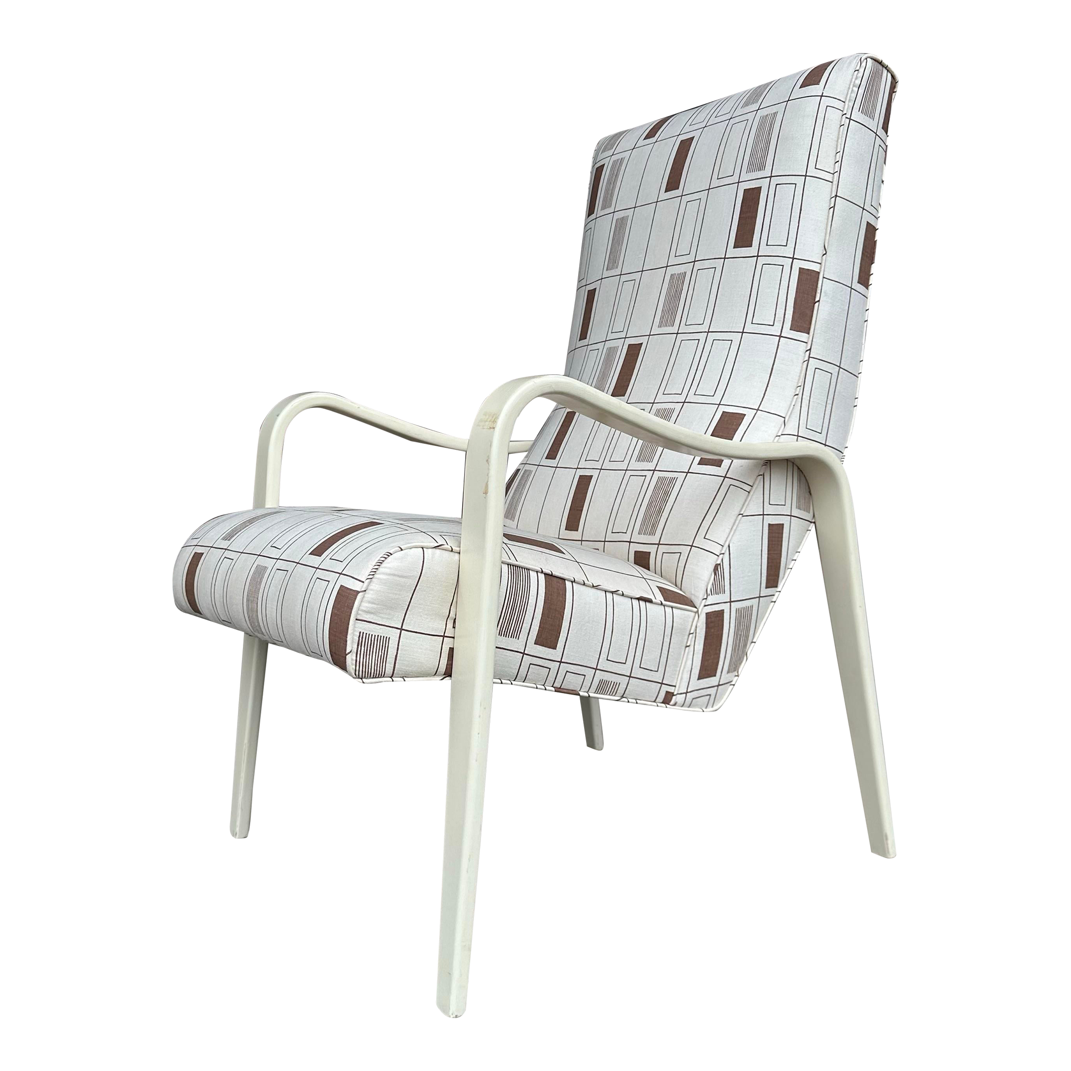 Thonet Tall Back Bentwood Arm Chair