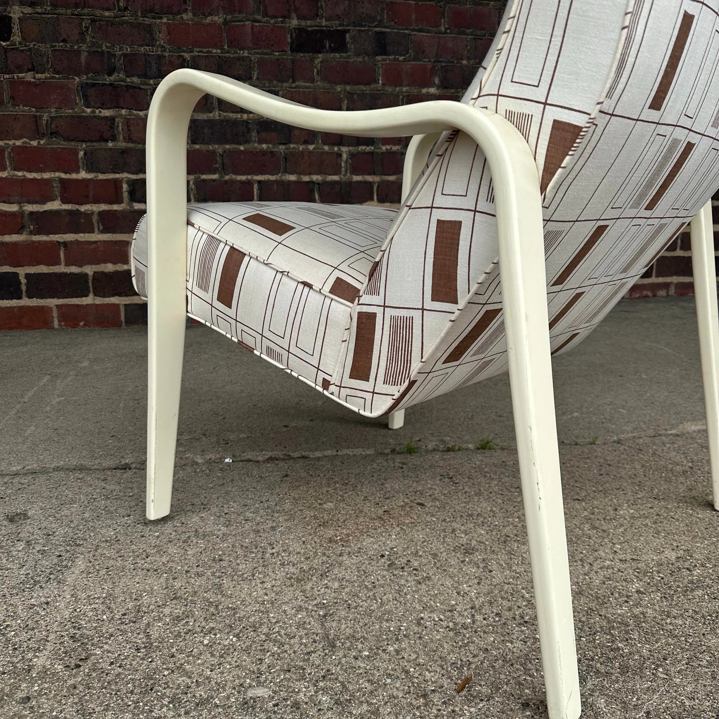 Thonet Tall Back Bentwood Arm Chair