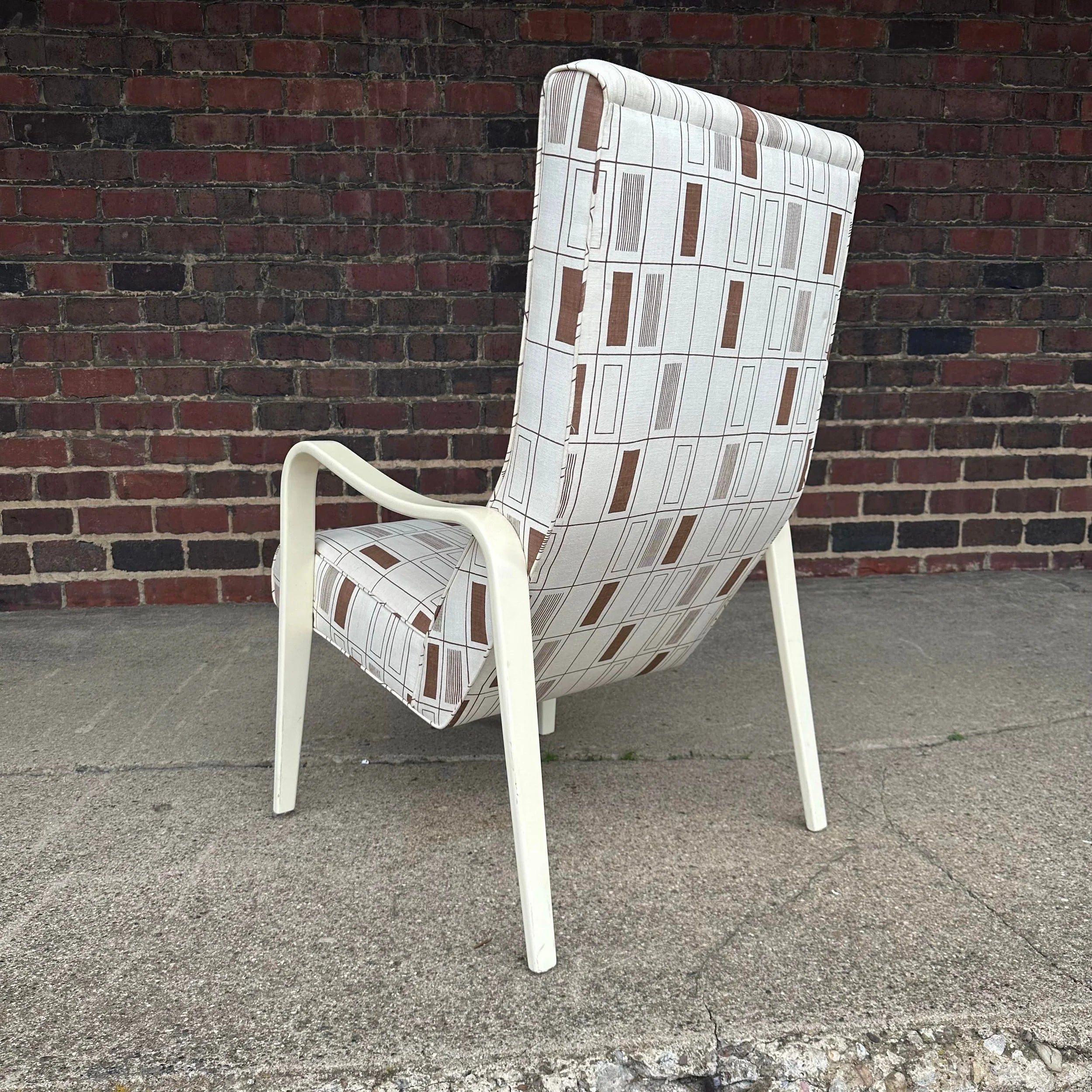 Thonet Tall Back Bentwood Arm Chair
