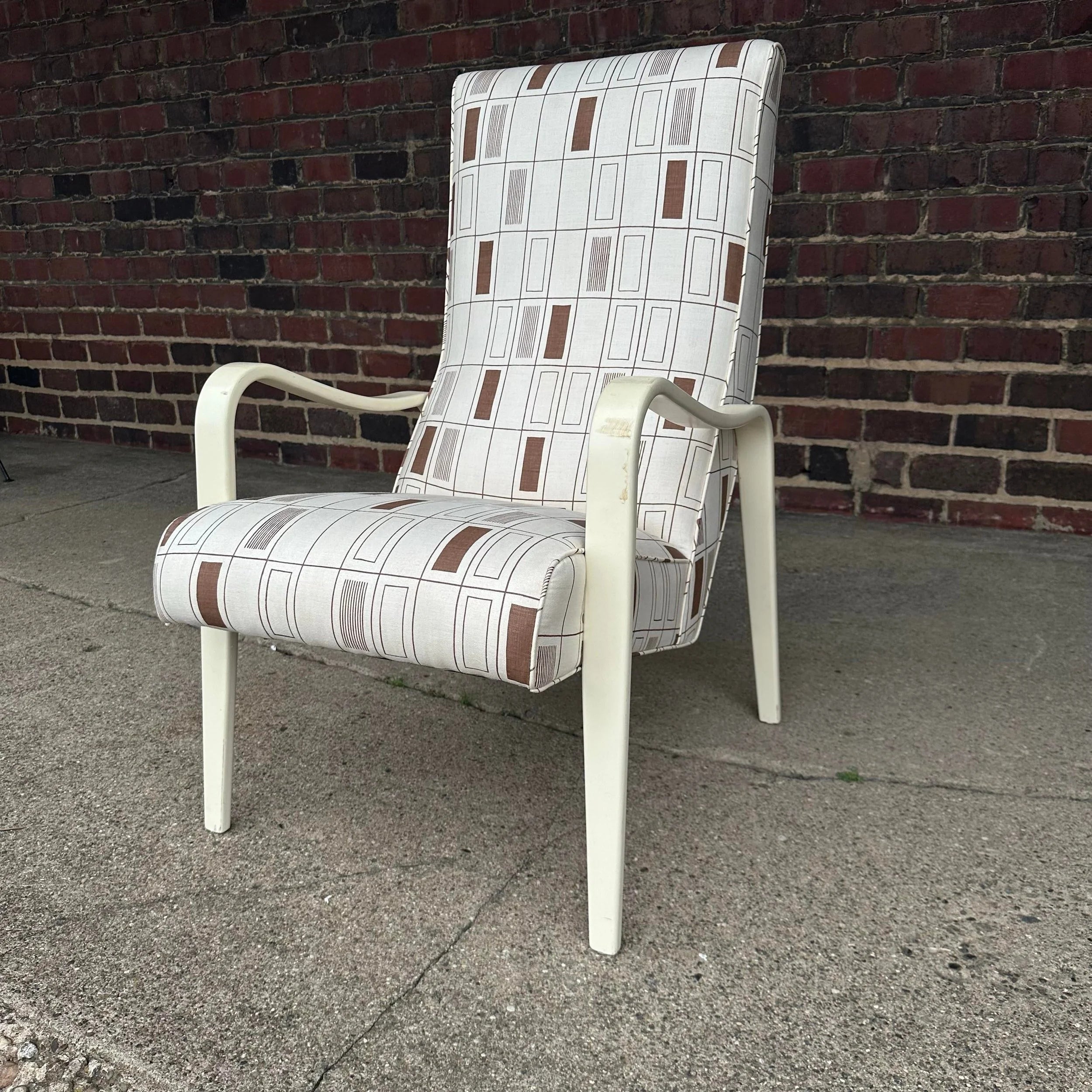 Thonet Tall Back Bentwood Arm Chair