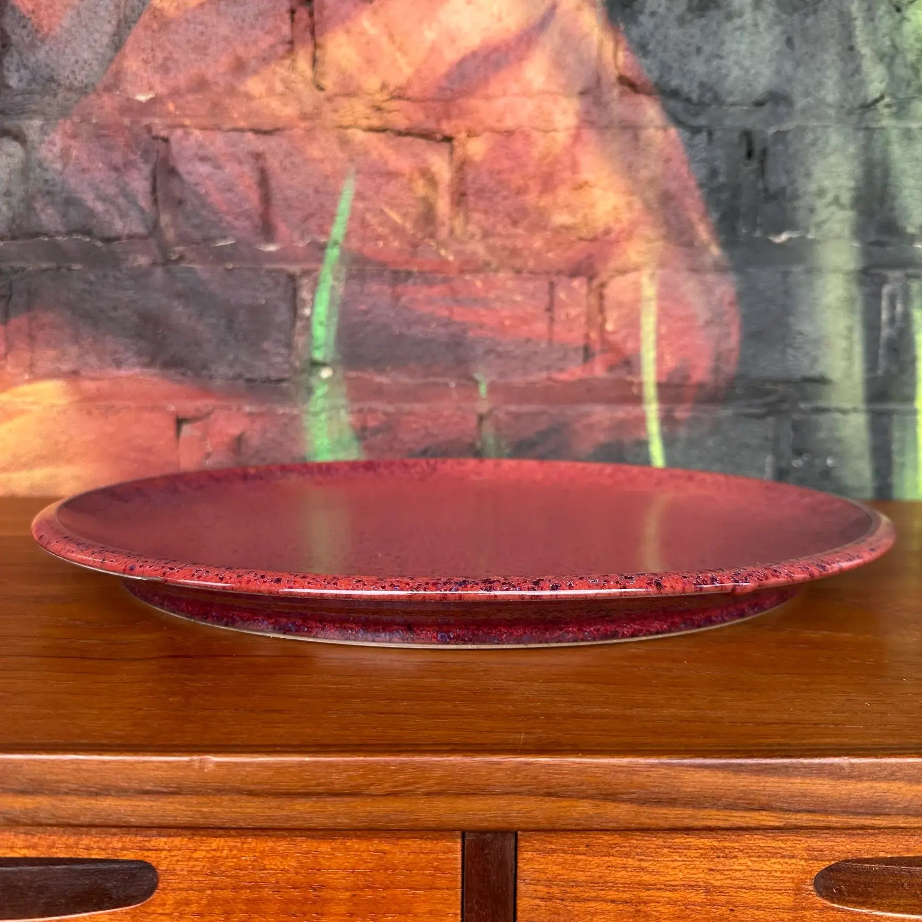 Tim Mathers Ceramic Serving Dish Charger