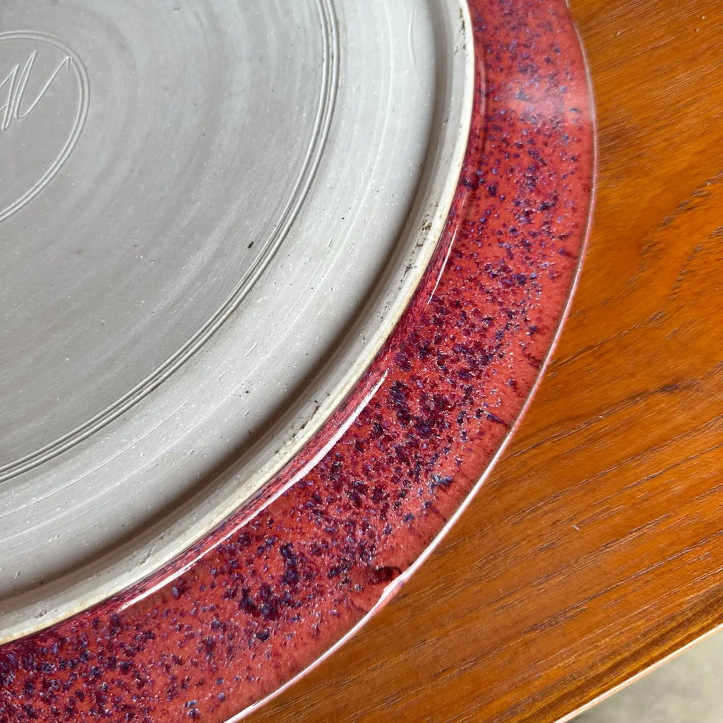 Tim Mathers Ceramic Serving Dish Charger