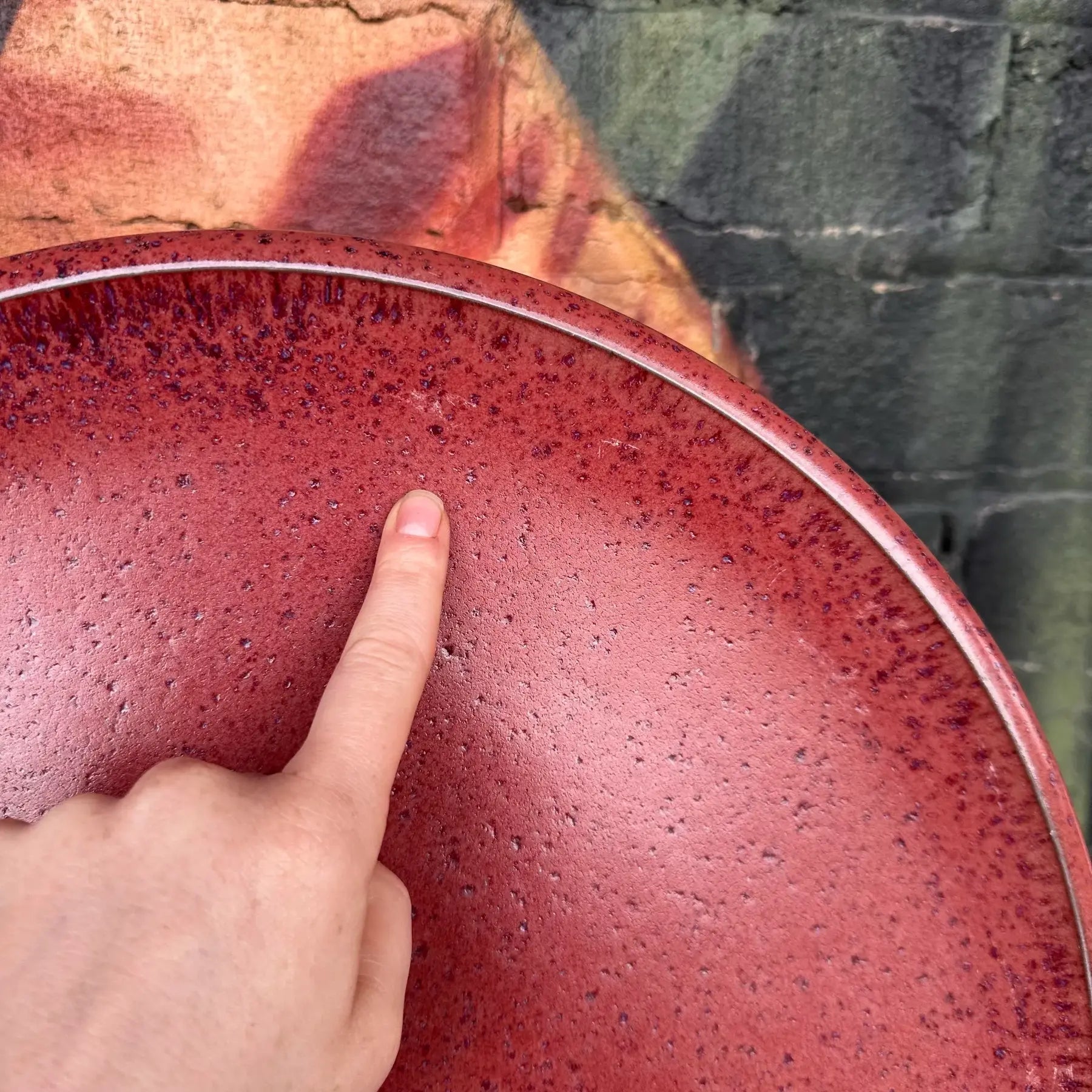 Tim Mathers Ceramic Serving Dish Charger