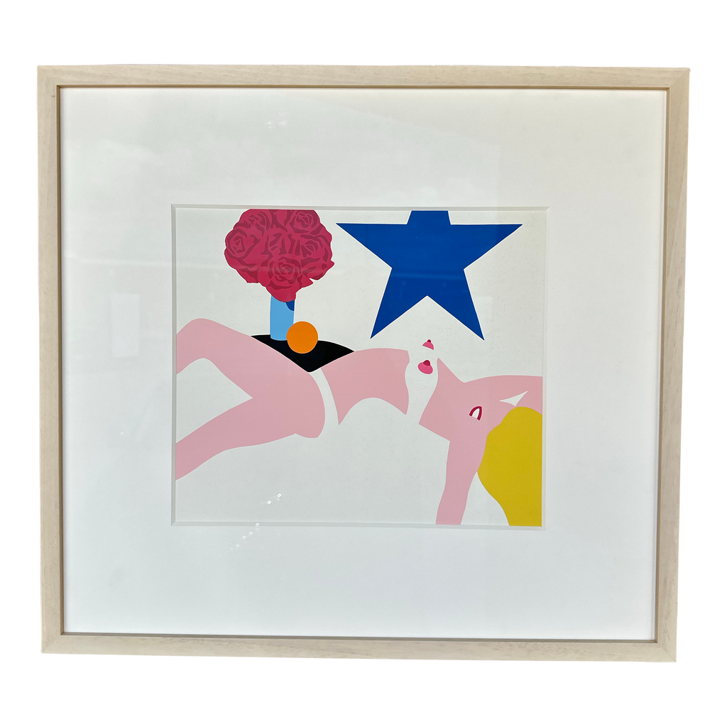 Tom Wesselmann Nude Screen Print 1968 Expertly Framed