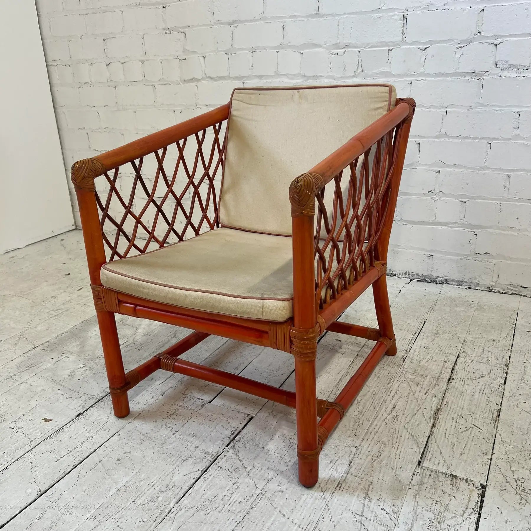 Tommi Parzinger for Willow Reed Lounge Chair