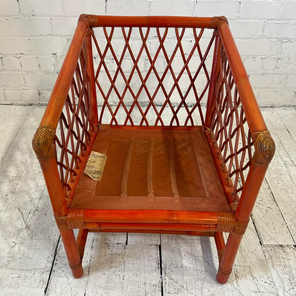 Tommi Parzinger for Willow Reed Lounge Chair