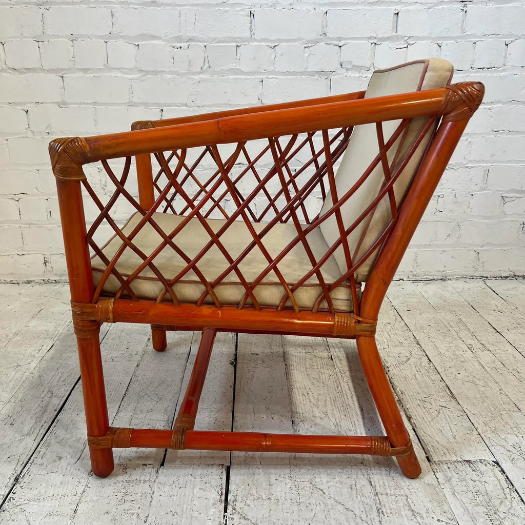 Tommi Parzinger for Willow Reed Lounge Chair