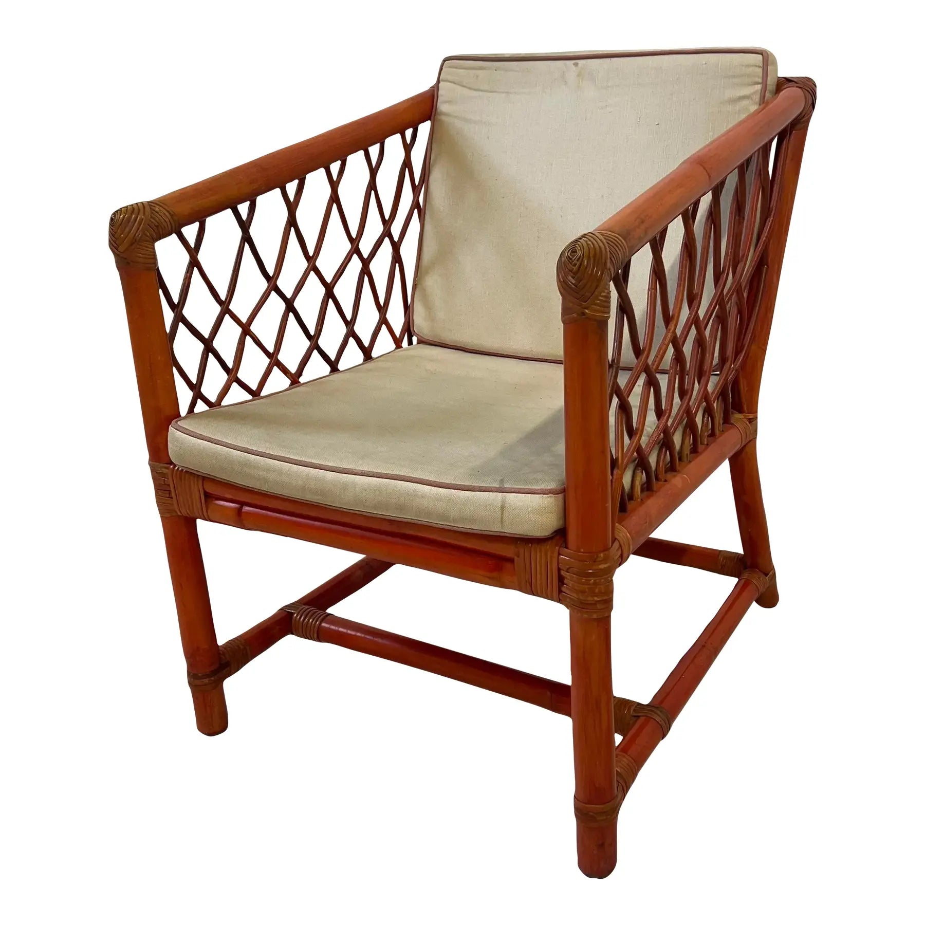 Tommi Parzinger for Willow Reed Lounge Chair