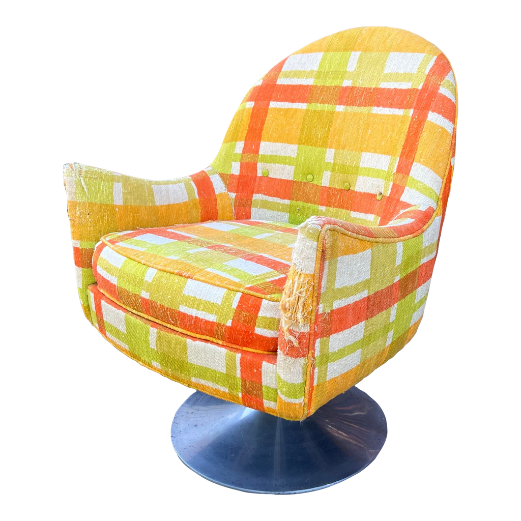 Tulip Base Mid Century Swivel Chair
