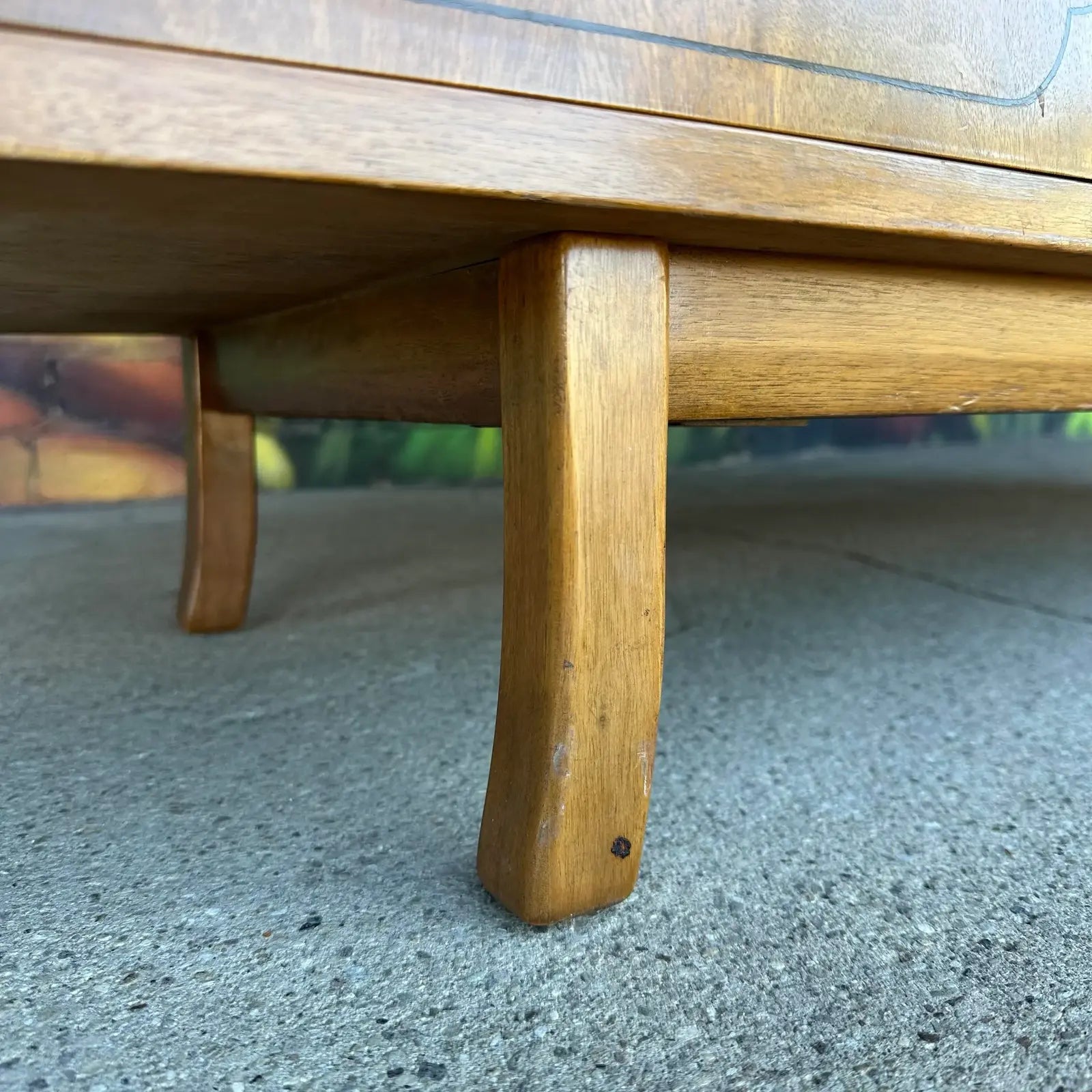 Uncommon Mid Century Modern Walnut Credenza From Sweden