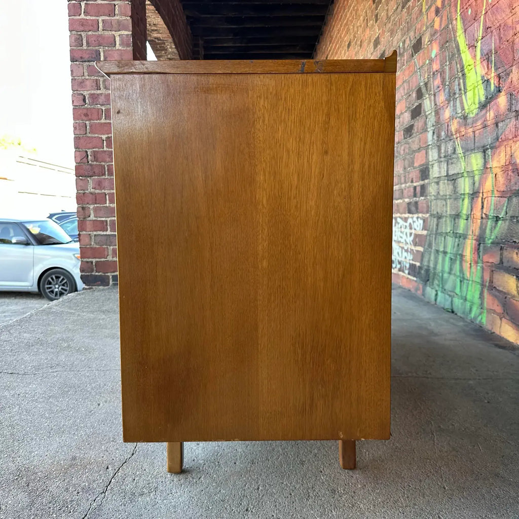 Uncommon Mid Century Modern Walnut Credenza From Sweden