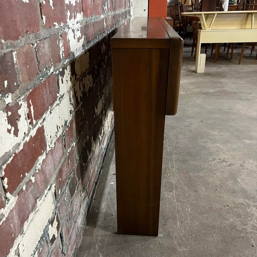 United Furniture Walnut Headboard With Storage
