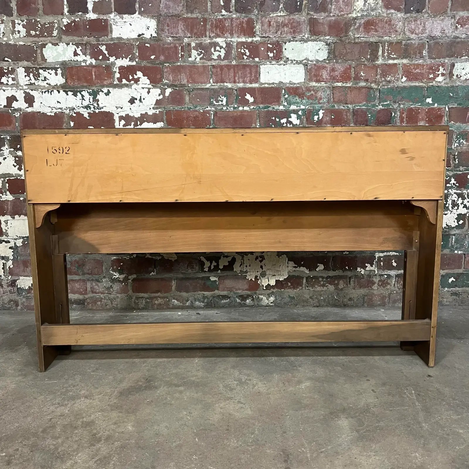 United Furniture Walnut Headboard With Storage
