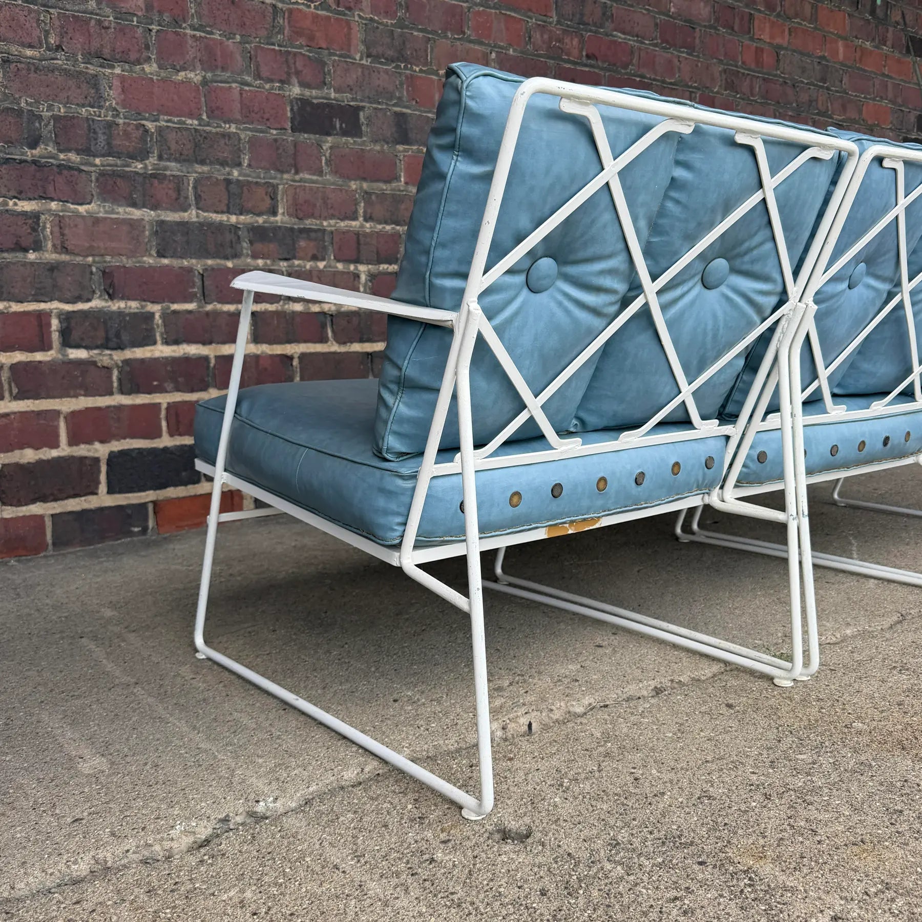 Very Rare Sectional Salterini Outdoor Patio Sofa Maurizio Tempestini