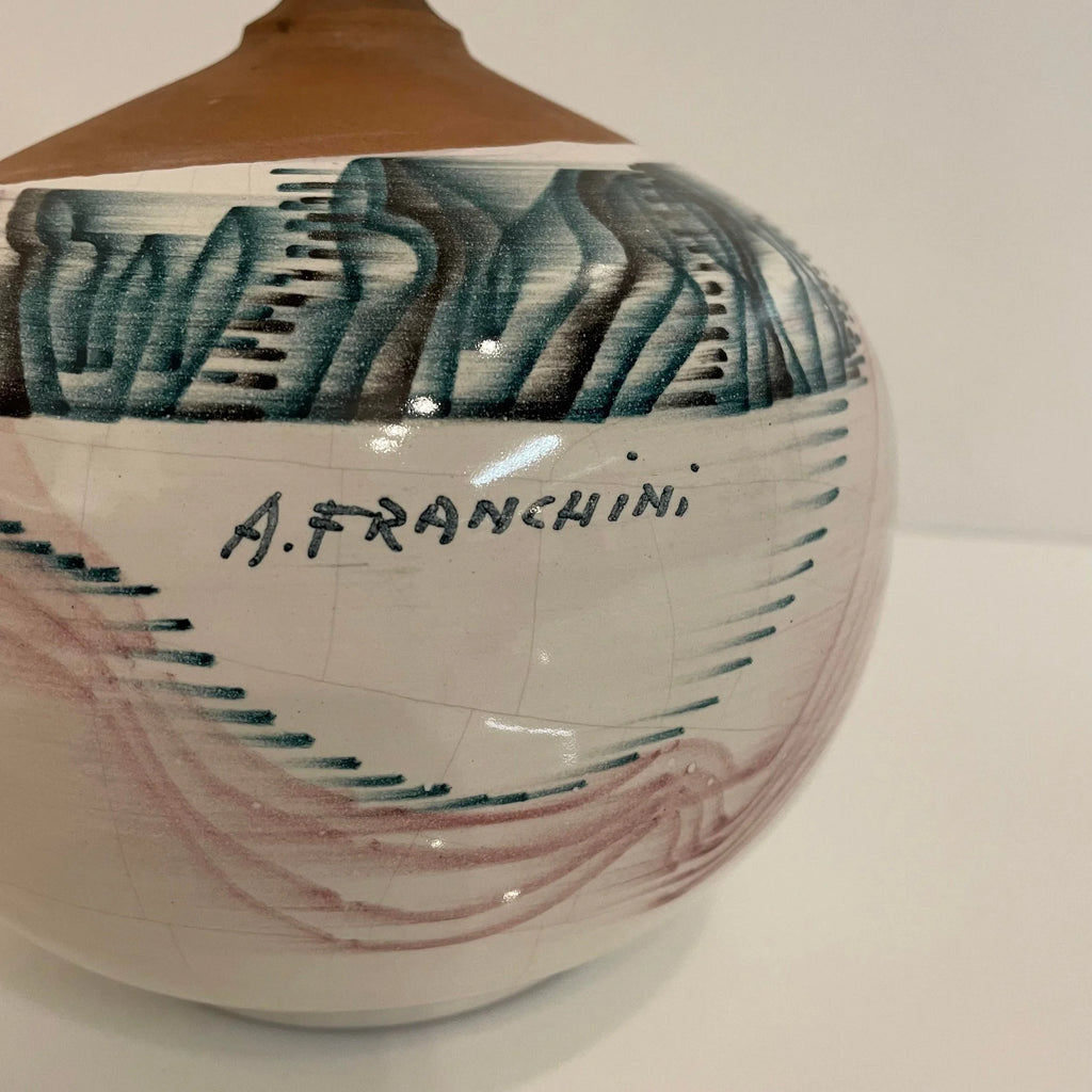 Vintage Antonio Franchini Ceramic Bud Vase