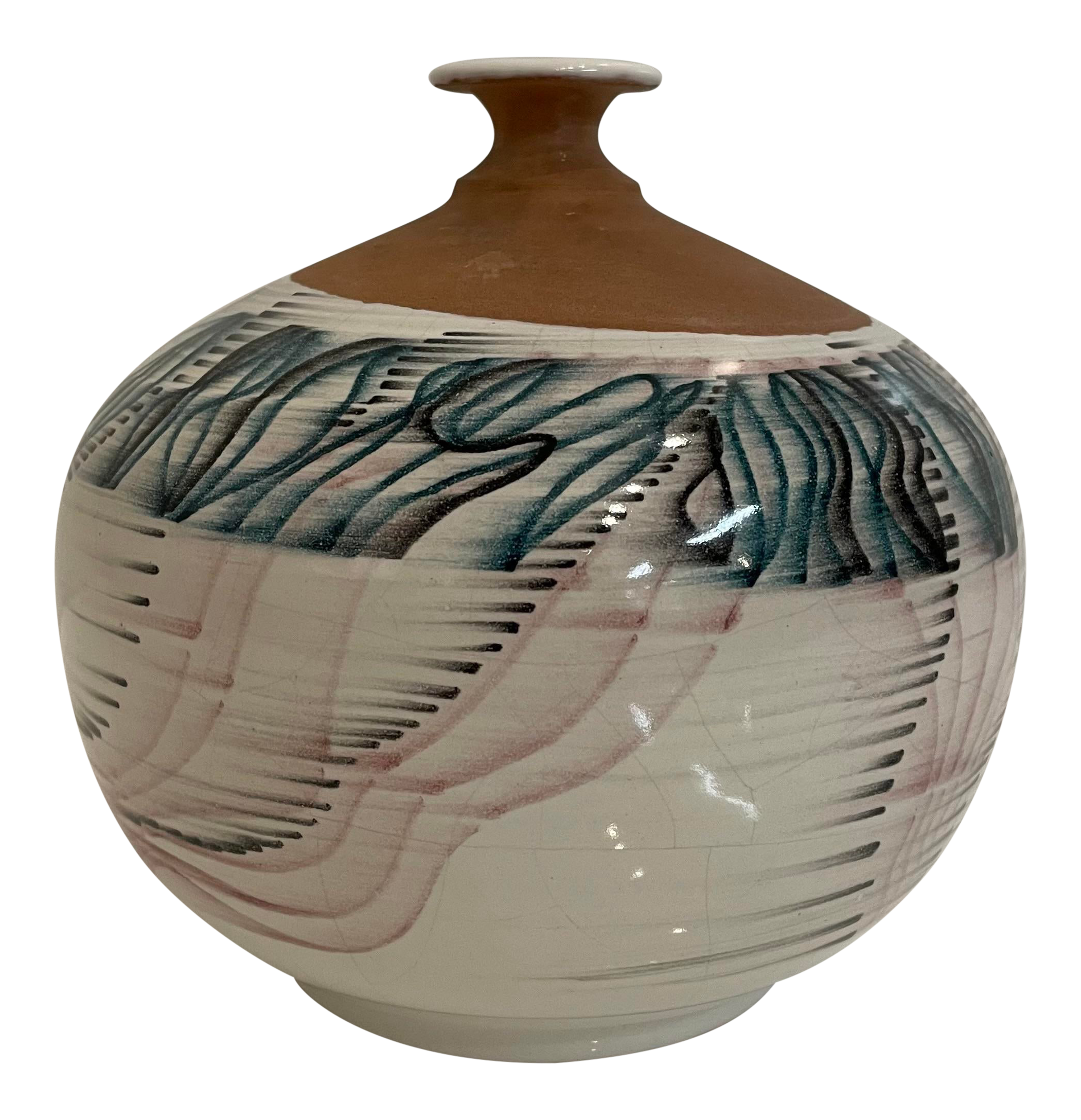 Vintage Antonio Franchini Ceramic Bud Vase