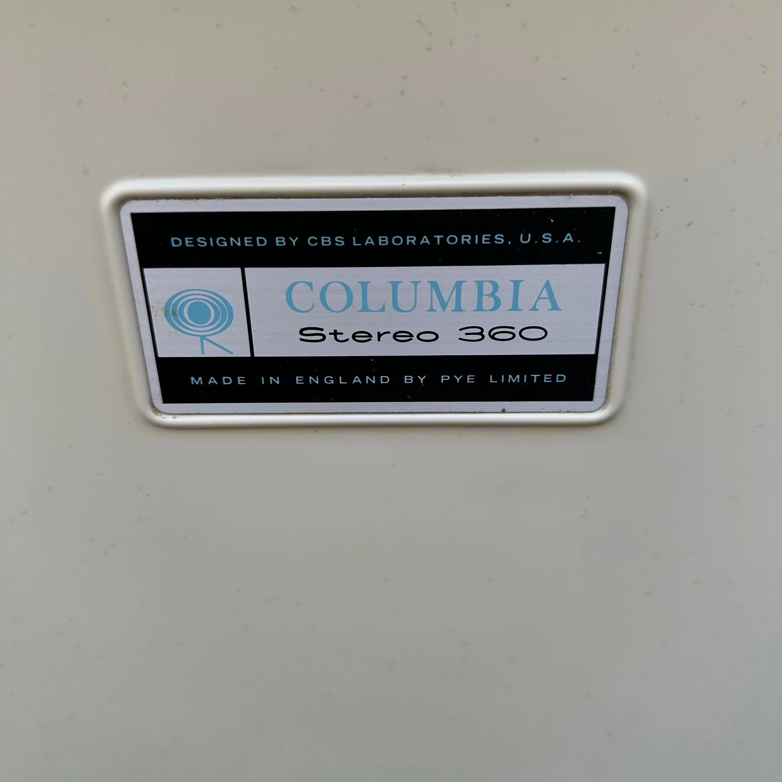 Vintage Cbs Pye 1006/360 Columbia by Garrard Stereo Turntable