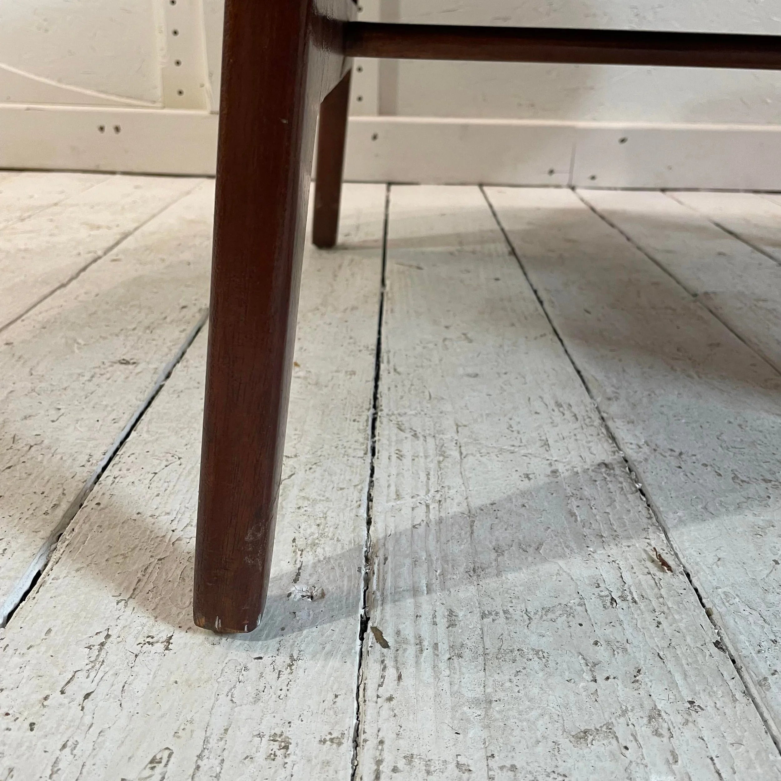 Jens Risom Designs Walnut Round Coffee Table