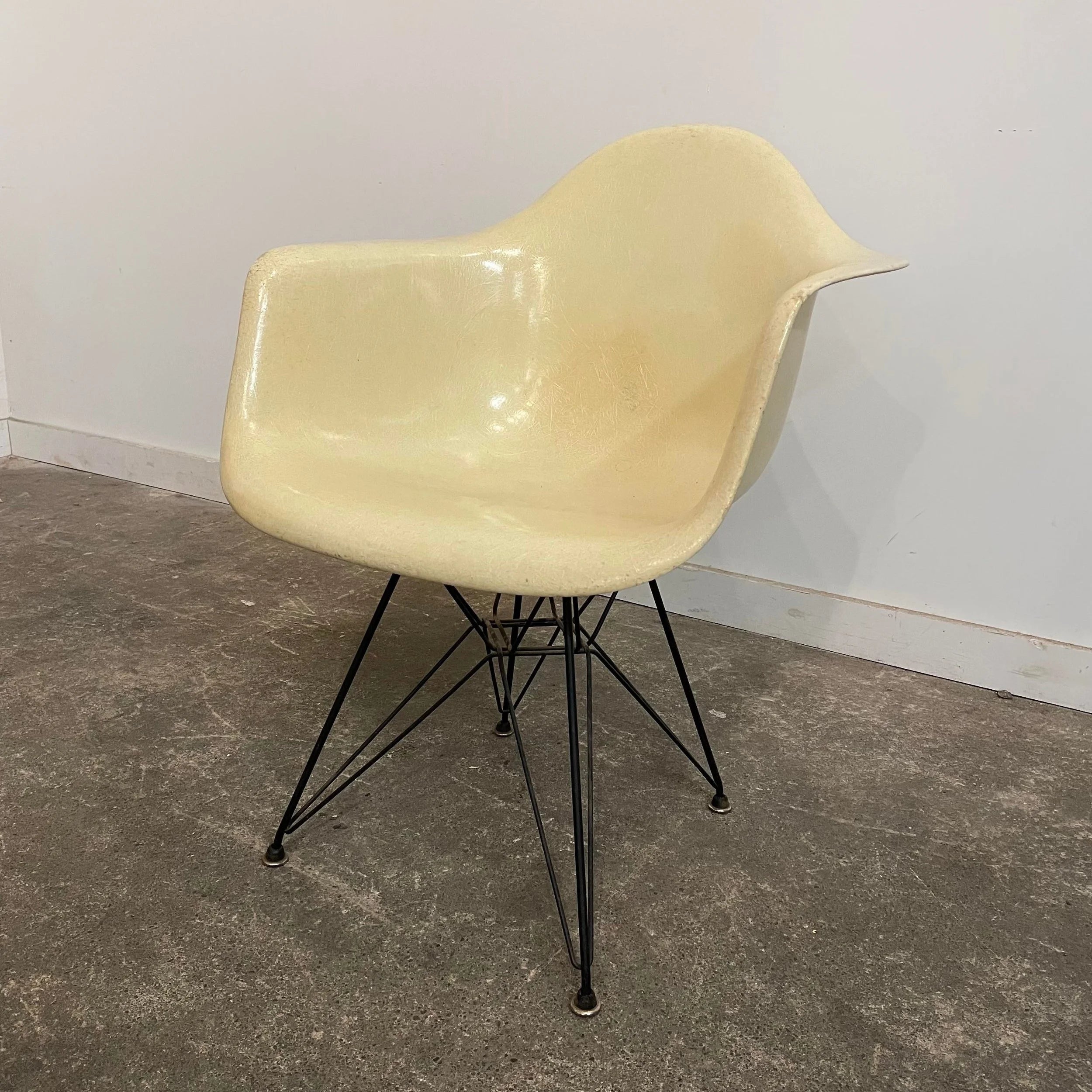 Eiffel Tower Base Fiberglass Chair