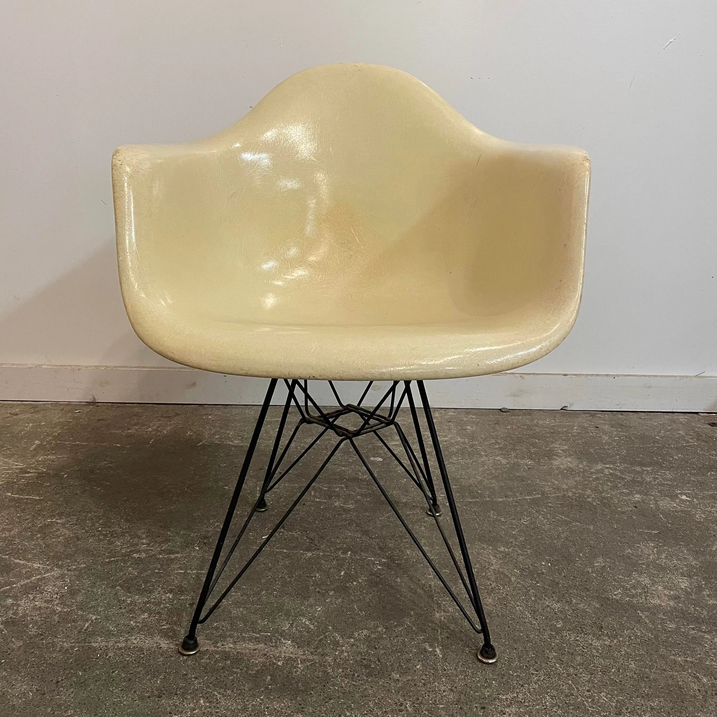 Eiffel Tower Base Fiberglass Chair