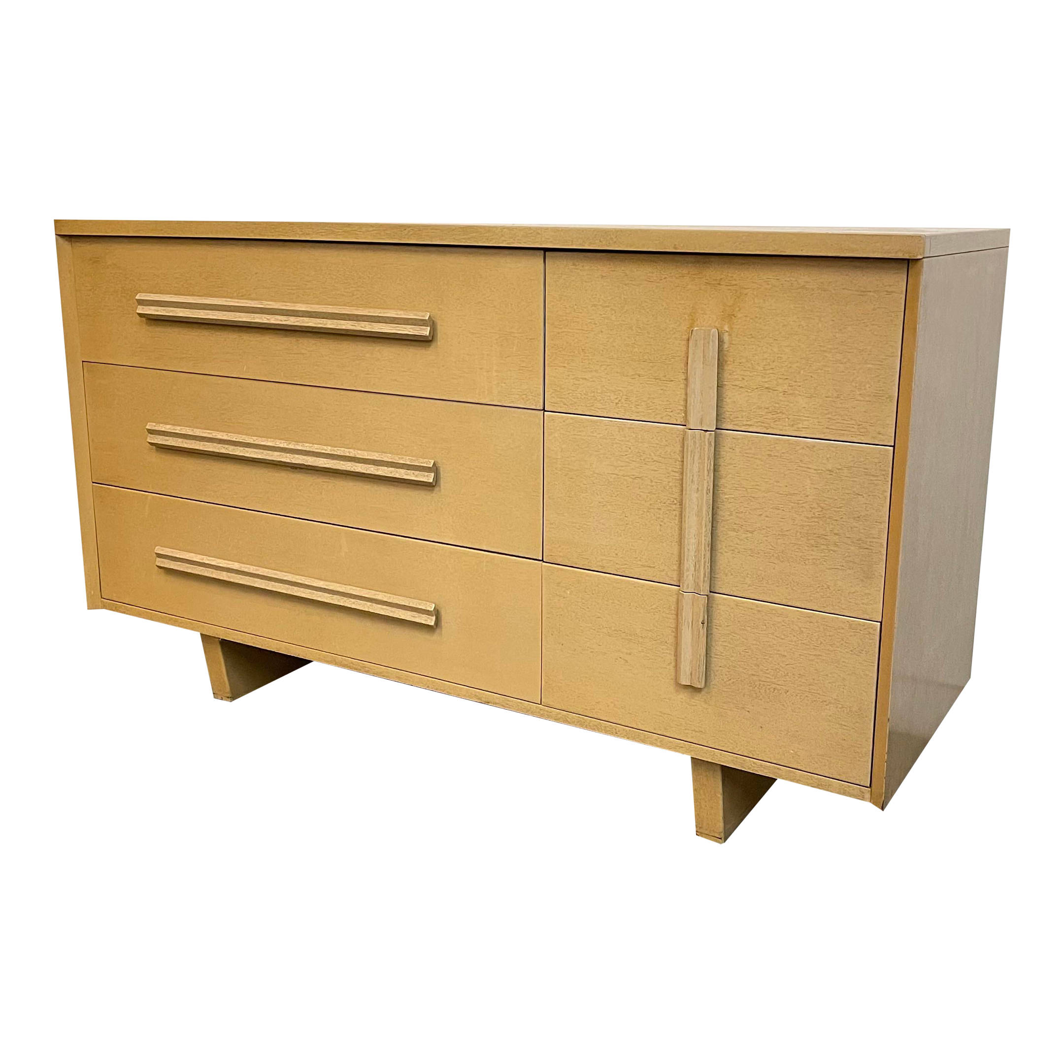 Vintage Mid Century Modern John Stuart Furniture Low Dresser