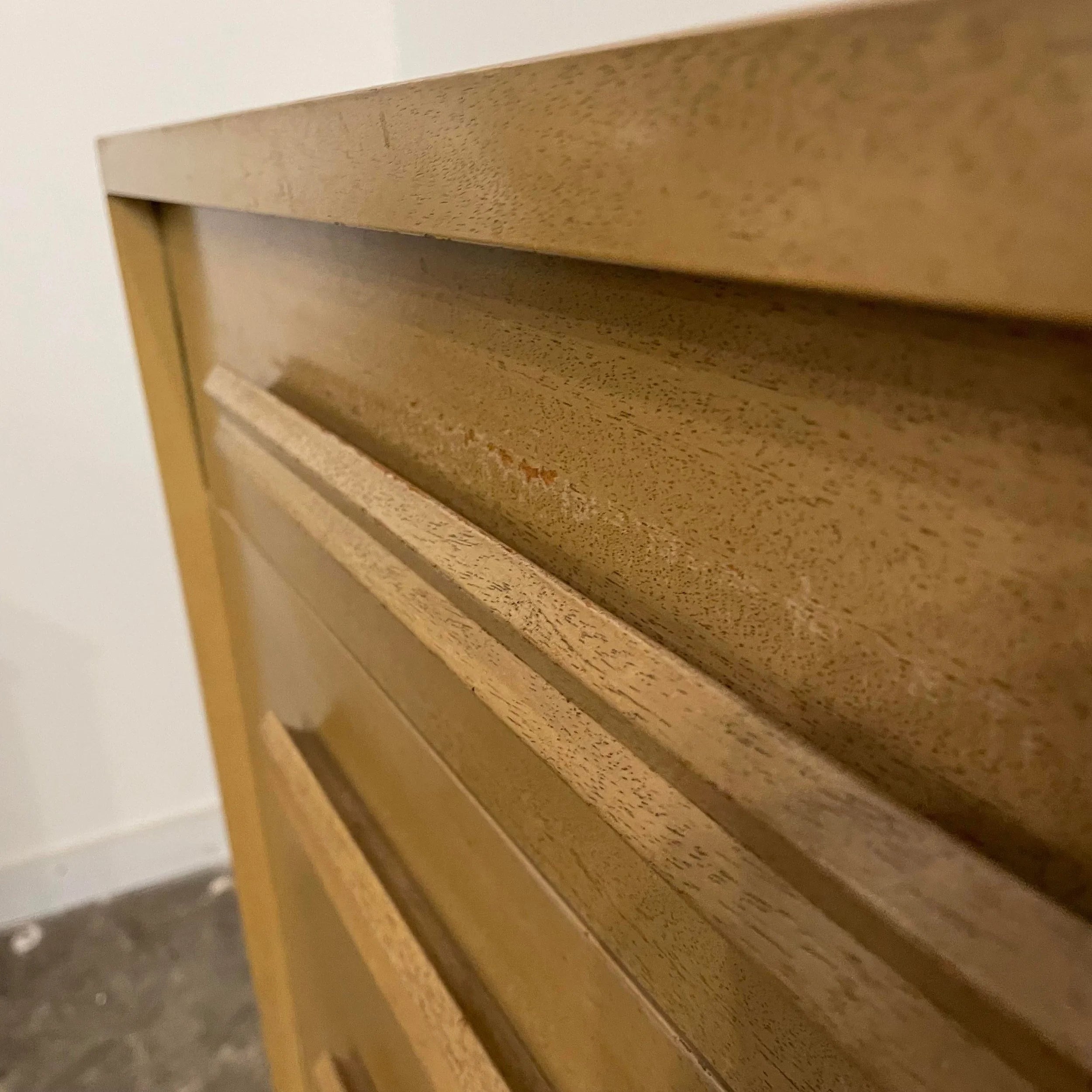 Vintage Mid Century Modern John Stuart Furniture Tall Dresser