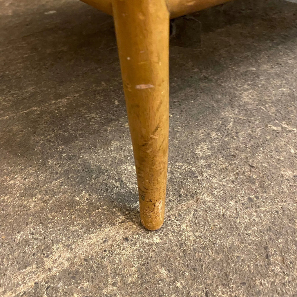 Vintage Pair of TH Robsjohn-Gibbings Cane-Sided Club Chairs Midcentury Modern