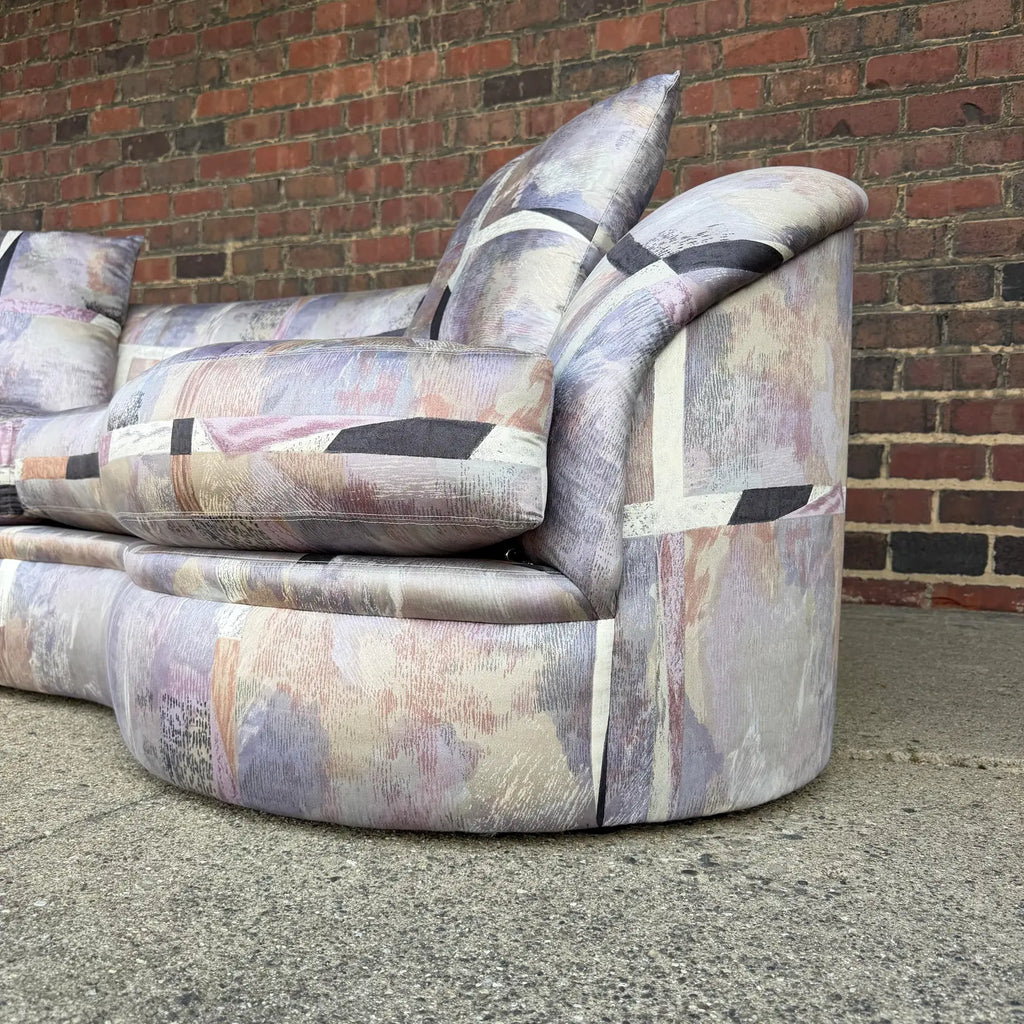 Vladimir Kagan for Directional for Postmodern Loveseat