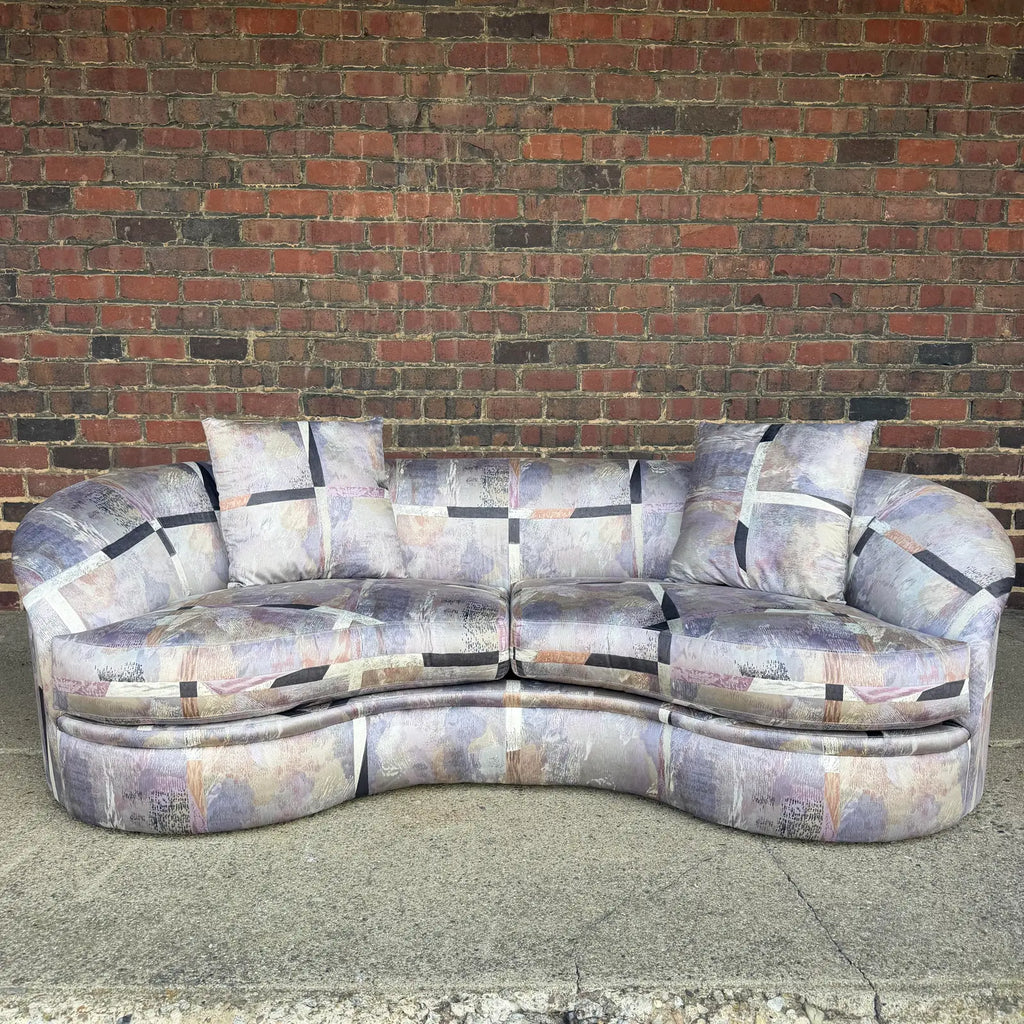 Vladimir Kagan for Directional for Postmodern Loveseat