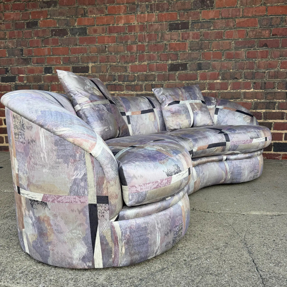 Vladimir Kagan for Directional for Postmodern Loveseat
