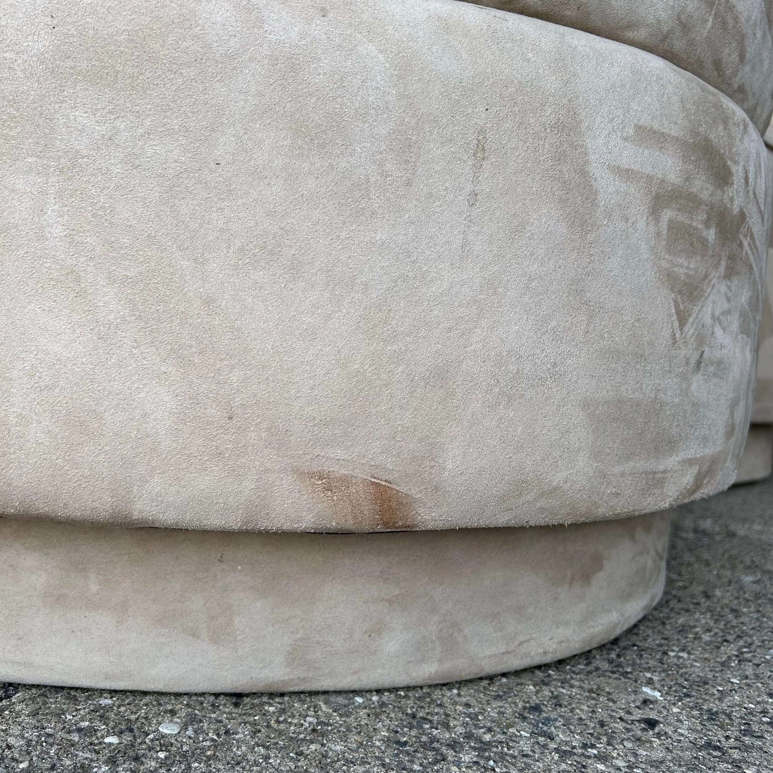 Vladimir Kagan Style Chaise Lounge Post Modern